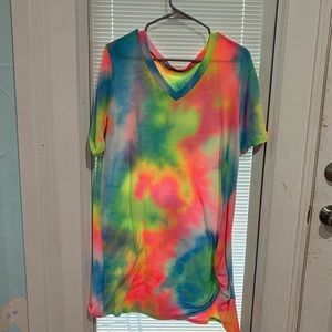 Tie dye dress